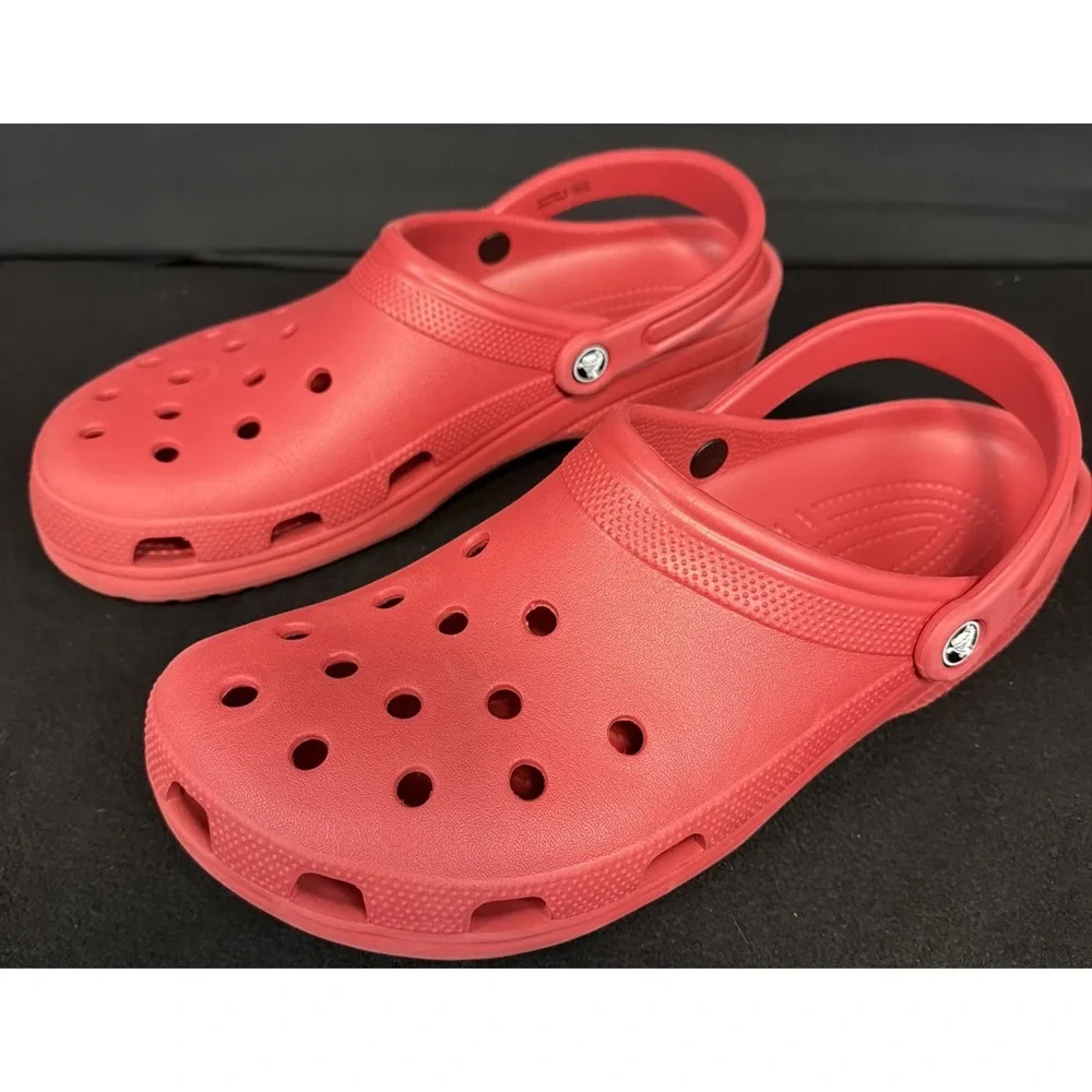 Crocs Classic Clogs Men 13 Pencil Eraser Pink Sandals Slip On Comfort Shoes M13